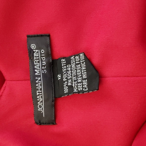 Jonathan Martin dress size 12 Red - Picture 3 of 3